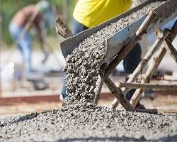 صب الخرسانة
